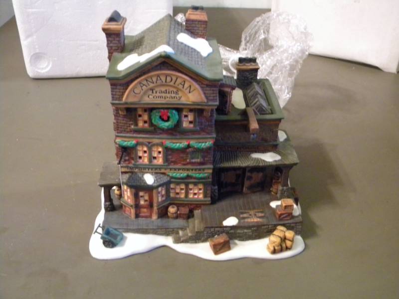 lot 7 image: Dept. 56  Canadian Trading Co.