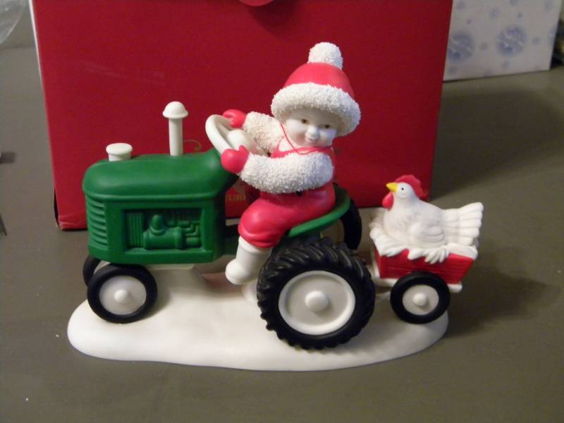 lot 13 image: Dept. 56 Snowbabies Future Farmer