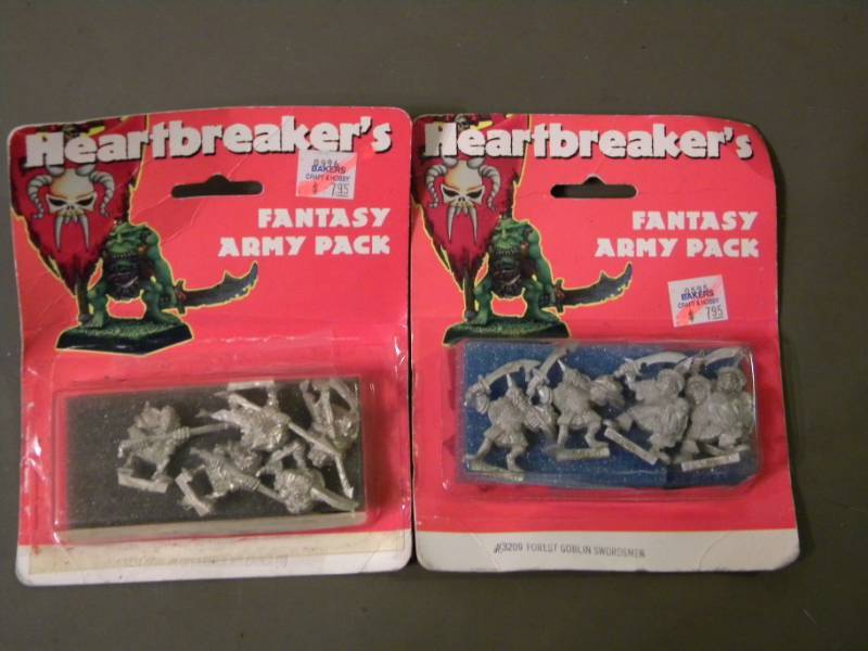 lot 45 image: Heartbreakers Pewter D & D Type Figures