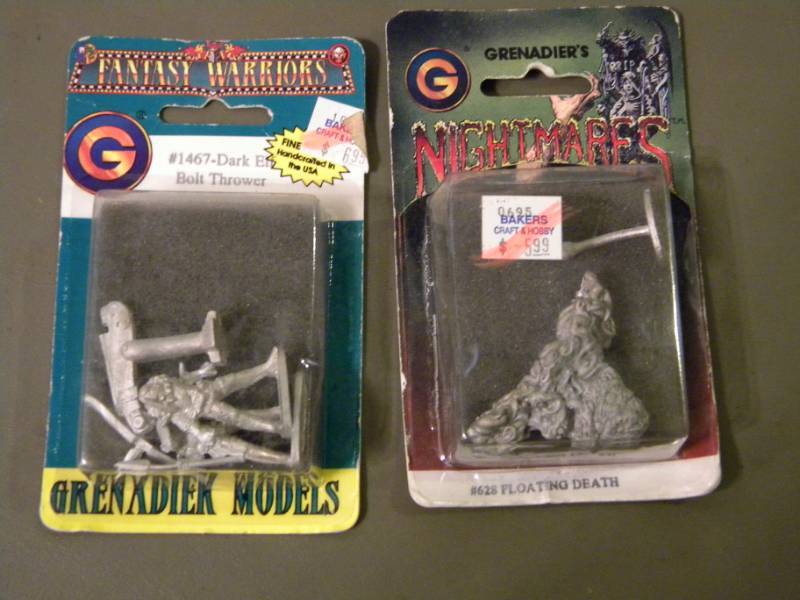 lot 49 image: Grenadier Pewter D & D Type Figures