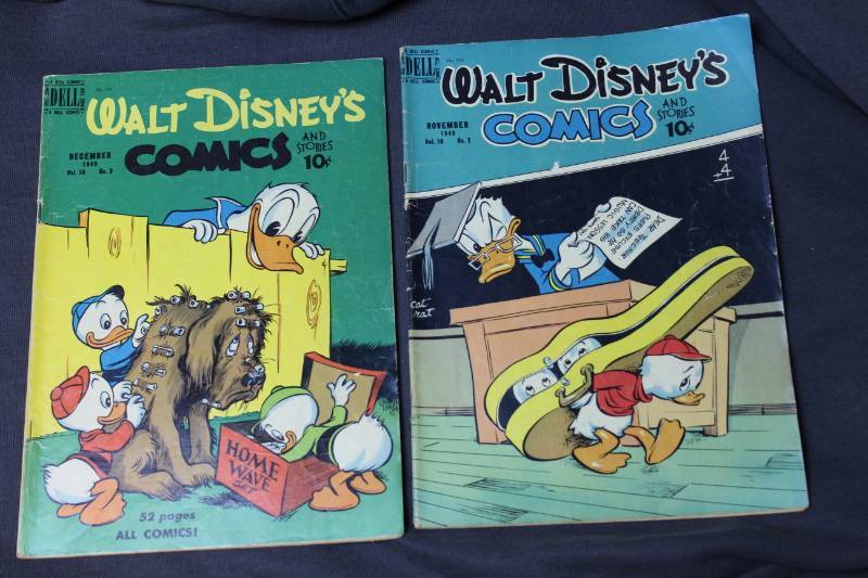 lot 50 image: 1949 Dell Walt Disney Comic Books