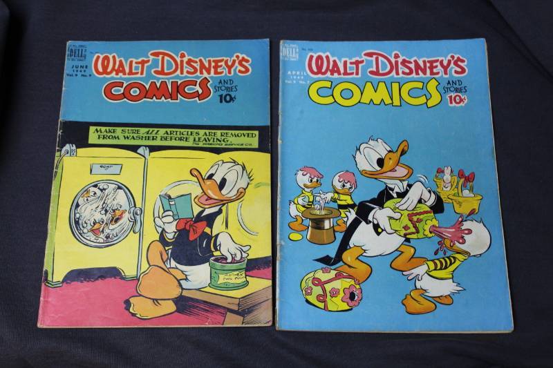 lot 49 image: 1949 Dell Walt Disney Comic Books