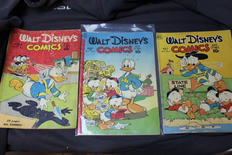 lot 42 image: 1949 Dell Walt Disney Comic Books