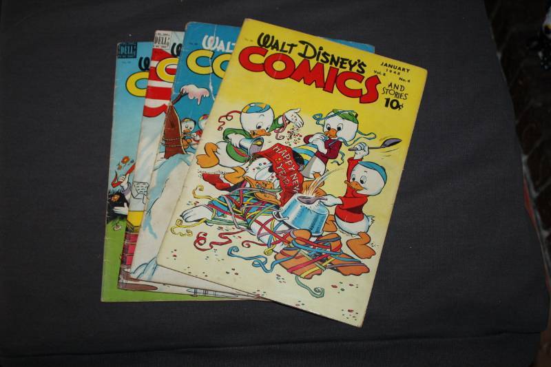 lot 41 image: 1948 Dell Walt Disney Comic Books