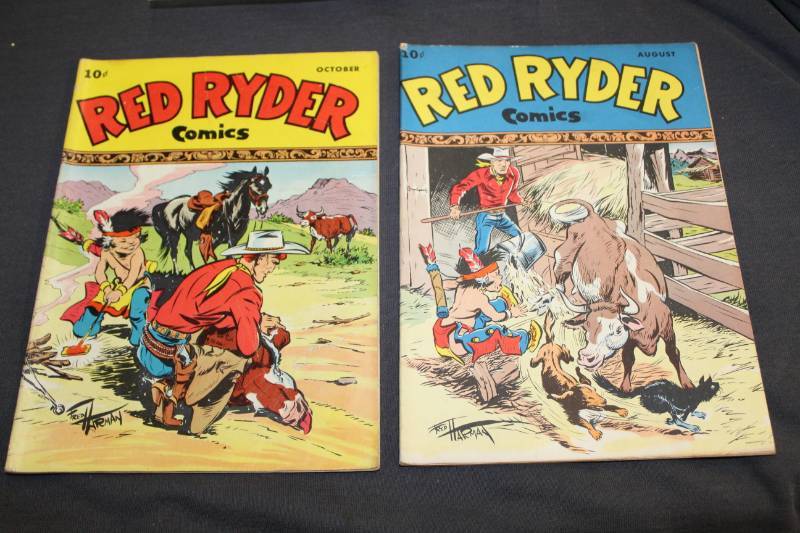 lot 69 image: Dell Red Ryder Comic Books - August, October