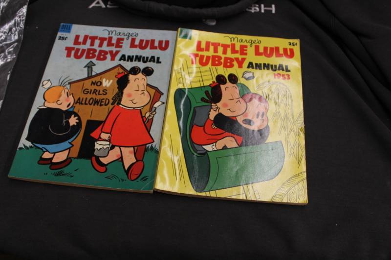 lot 59 image: Dell Marges Liittle Lulu Tubby Annual Comic Books - Now Girls Allowed, 1953