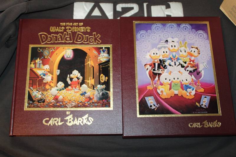 lot 1 image: The Fine Art of Walt Disneys Donald Duck by Carl Banks Comic Book