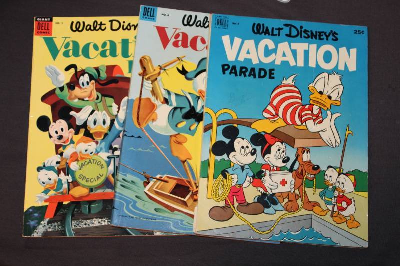 lot 102 image: Dell Walt Disneys Vacation Parade #3,4,5