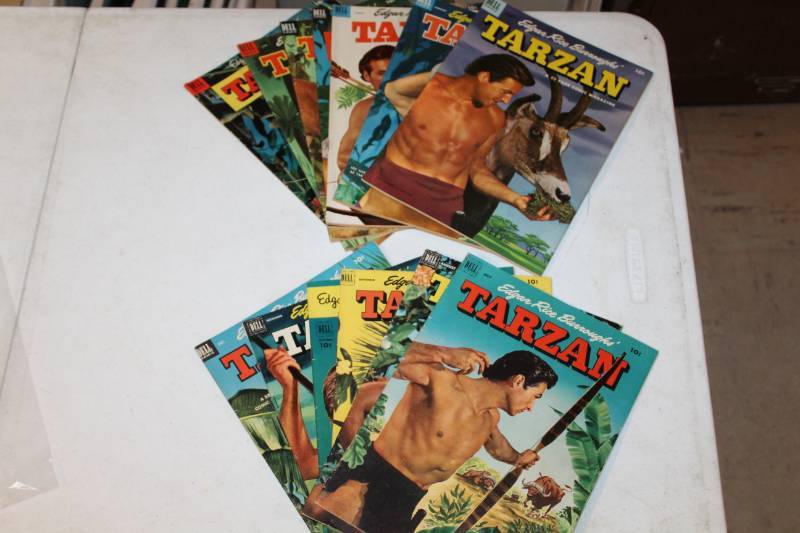 lot 76 image: Dell Tarzan Comic Books - #34-45