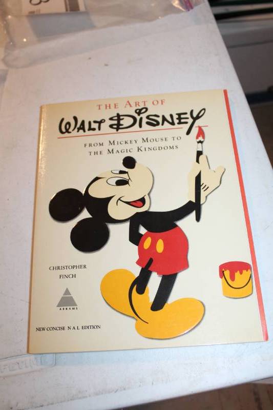 lot 132 image: The Art of Walt Disney From Mickey Mouse to the Magic Kingdom by Christopher Finch