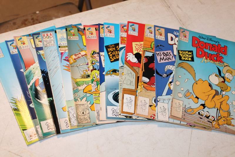 lot 110 image: Walt Disneys Donald Duck Comic Books
