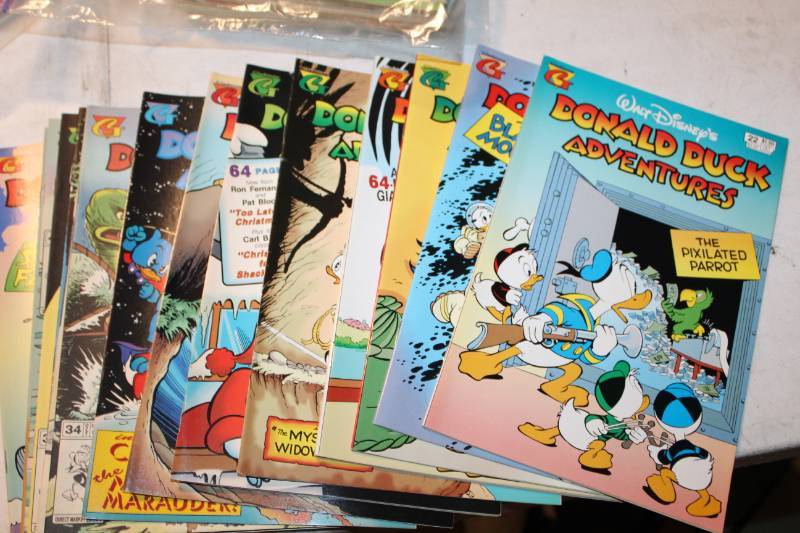 lot 112 image: Gladstone Walt Disneys Donald Duck Adventures - #22,24,25,26,27,30,31,32,34,35,38,39,41,43,48