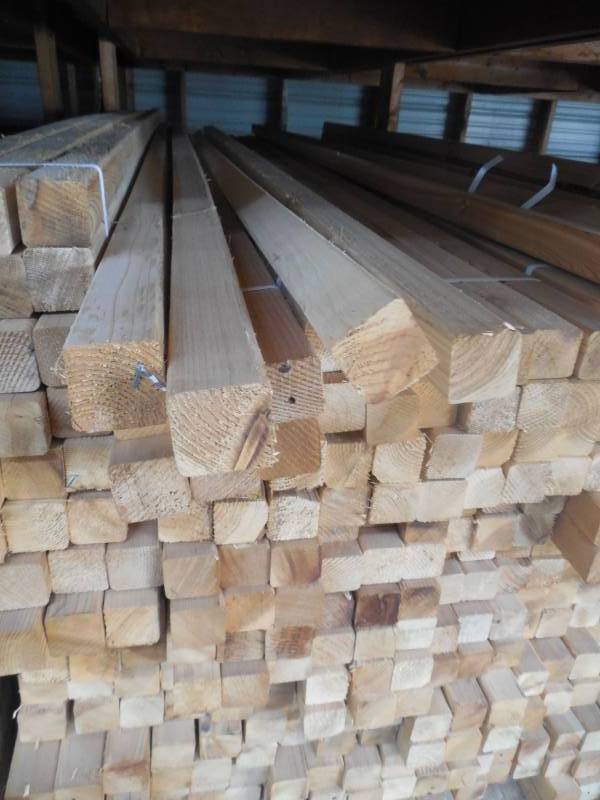 (18) 2 X 2 8 CEDAR BOARDS