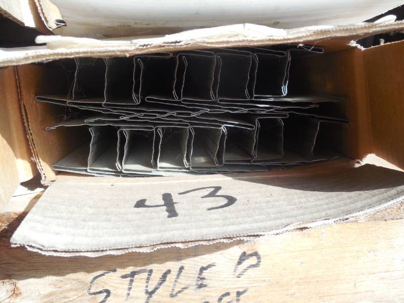 (20) STYLE D GALVANIZED ROOF EDGE 10