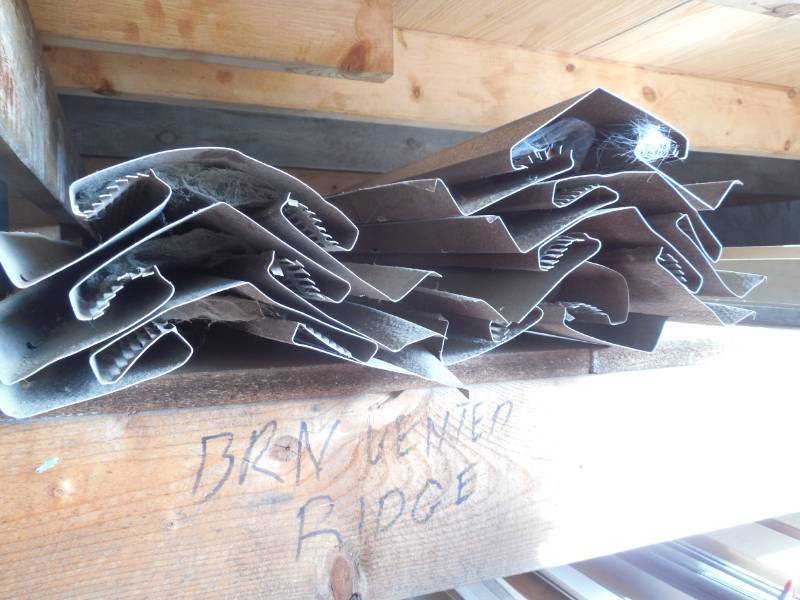 (6) BROWN VENTED ROOF FLASHING 10