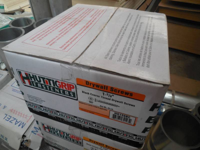 25 LB BOX OF 1 58 DRYWALL SCREWS