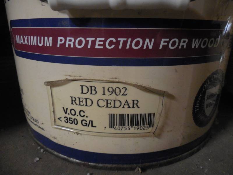 Duckback Products DP-1902-5 5-Gallon Red Cedar Stain