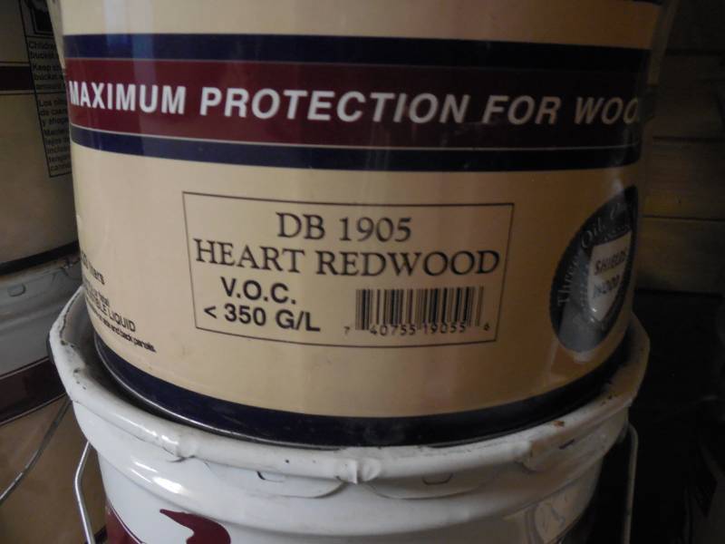 Duckback Products DP-1905 5-Gallon Heart Red Wood Stain