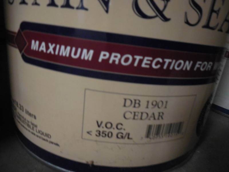 Duckback Products DP-1901-5 5-Gallon Cedar  Transparent Stain