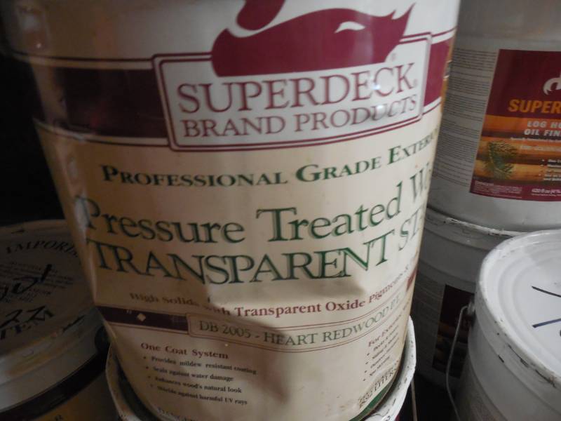Duckback Products DP-2005-5 5-Gallon Pressure Treated Stain, Heart Red Wood