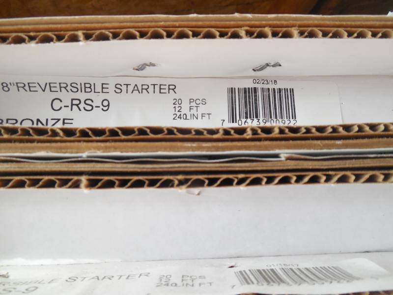(1) BOX OF 20 ROLLEX REVERSIBLE STARTER IN BRONZE EACH PIECE IS 12