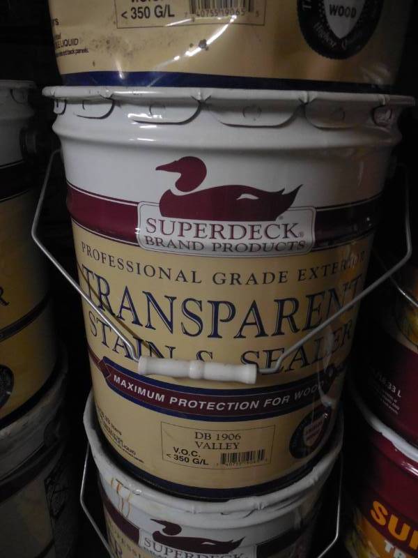 Duckback Products DB-1906-5 5-Gallon Valley Transparent Stain