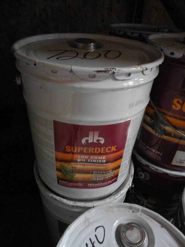 Superdeck 7200 Log Home Oil Finish, Golden Honey 5 Gallon