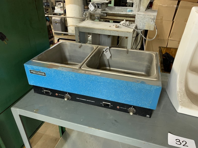 lot 31 image: Dual chamber water bath
