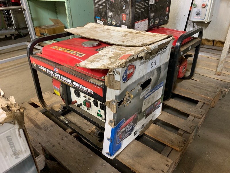 lot 54 image: Store return generator