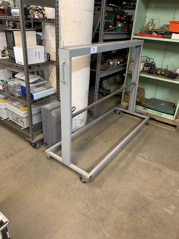 lot 71 image: Roll stock cart