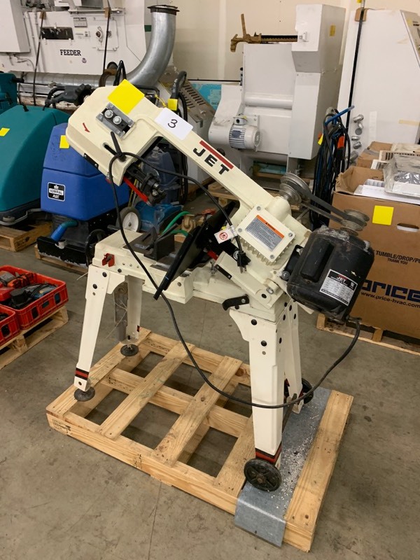 lot 3 image: Horizontal band saw