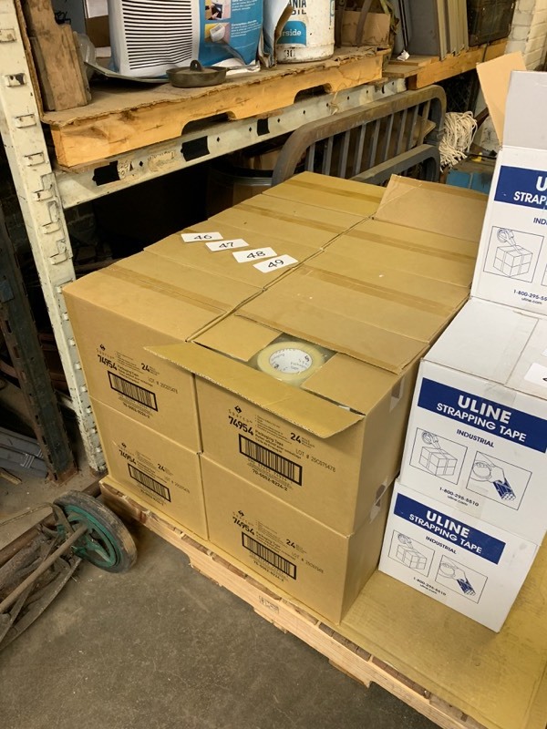 lot 47 image: 4 cases of packaging tape