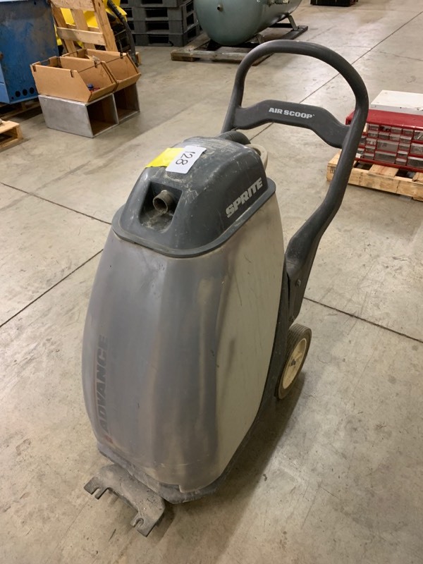 lot 128 image: Advance floor vacuum