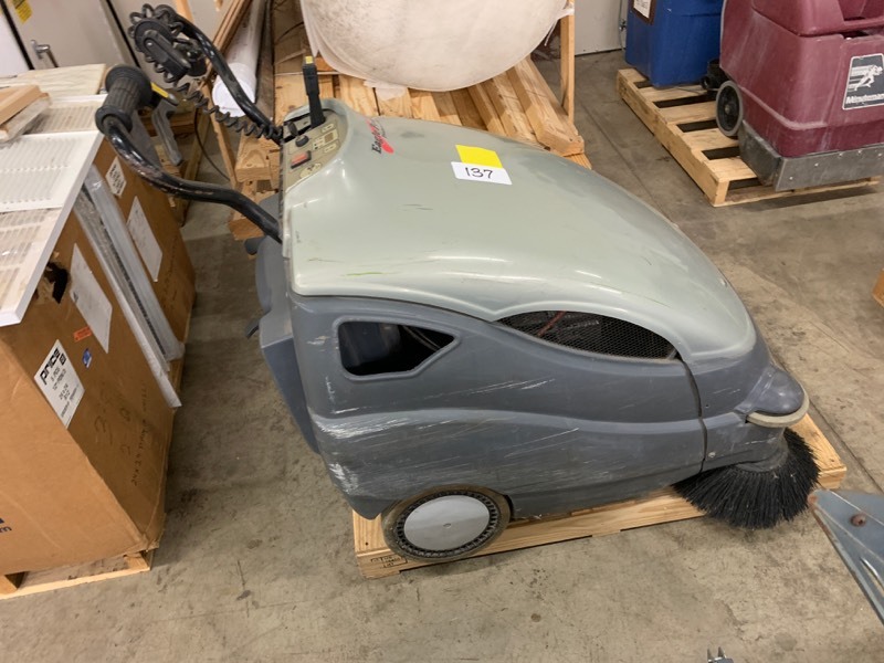 lot 137 image: Floor sweeper