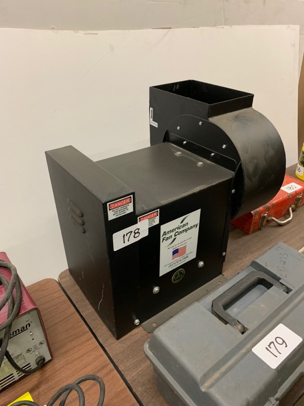 lot 178 image: New blower unit