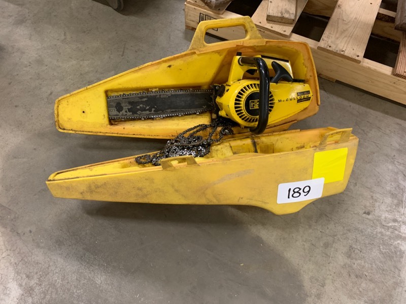 lot 189 image: Chainsaw