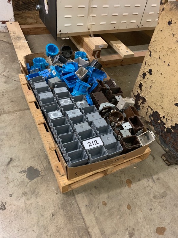 lot 212 image: Electrical boxes