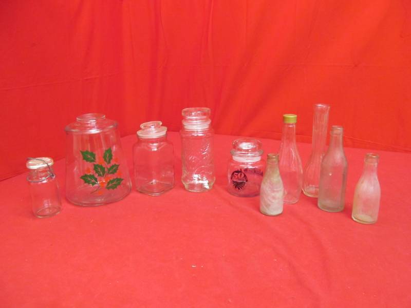 lot 34 image: vintage bottles