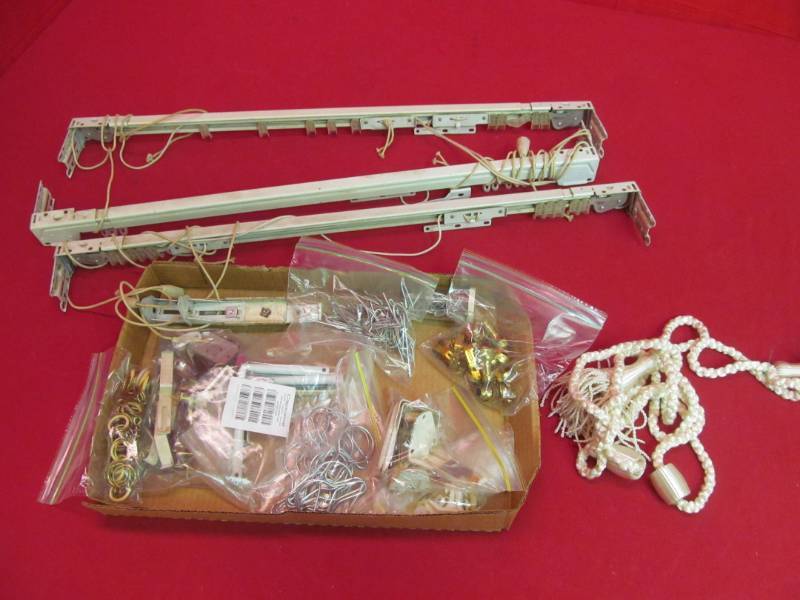 lot 53 image: curtain rods