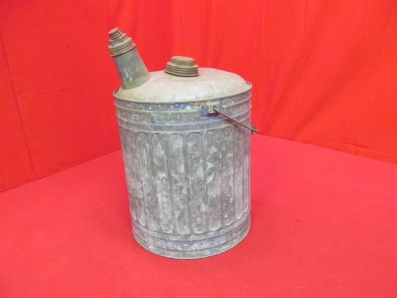 lot 72 image: vintage gas can