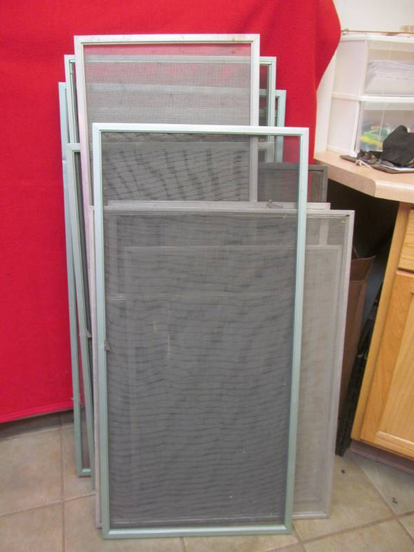 lot 121 image: window screens