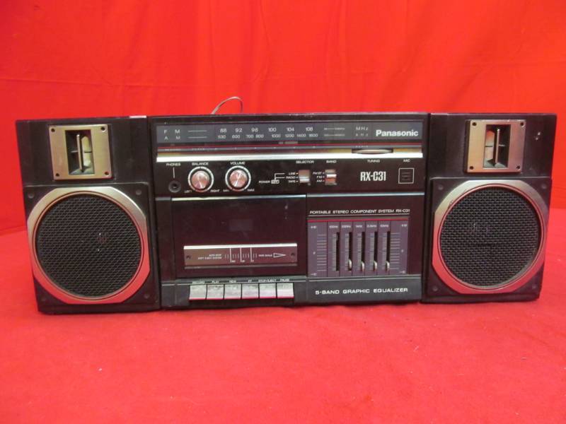 lot 162 image: Panasonic  am Fm cassette player