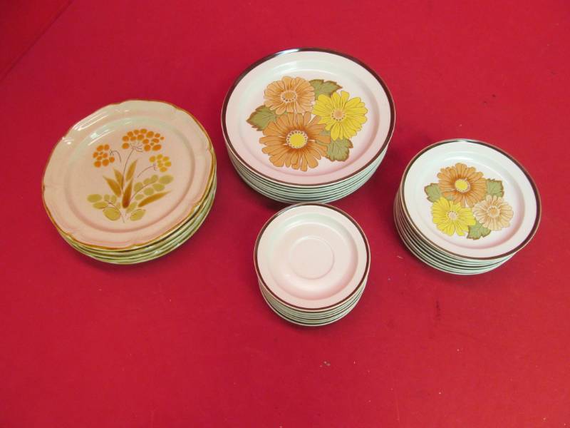 lot 177 image: stoneware dishes