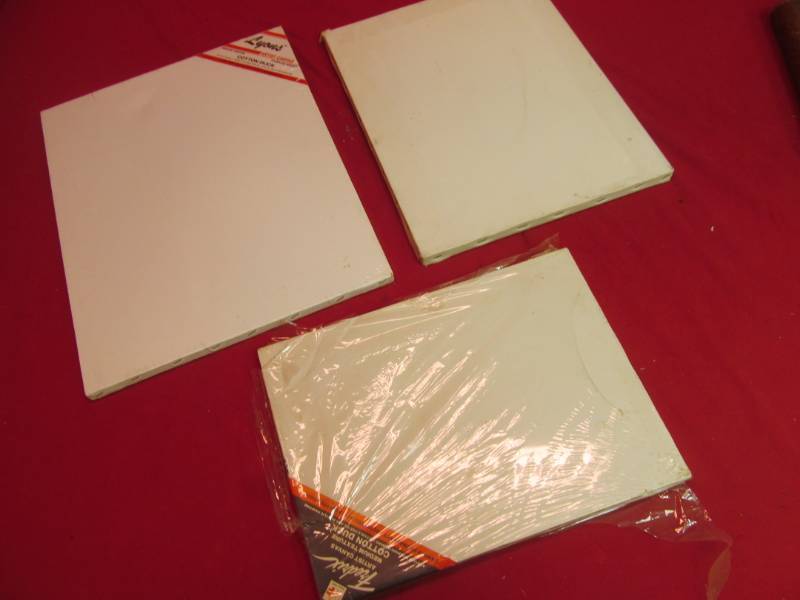 lot 217 image: artist canvas