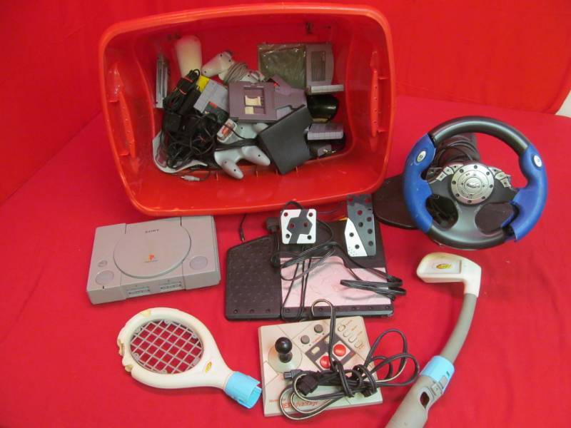 lot 10 image: PlayStation equipment