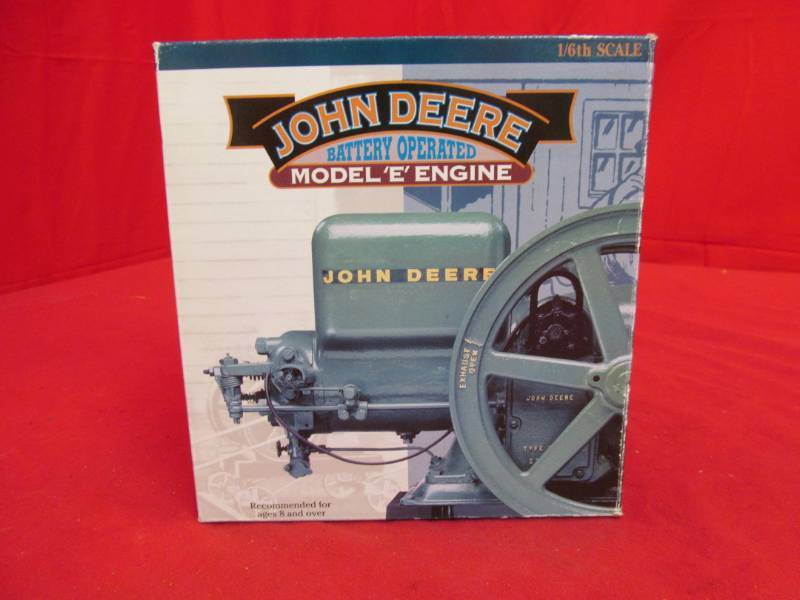 lot 74 image: New John Deere Model E engine