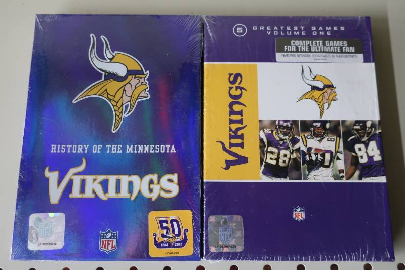 lot 508 image: Two Minnesota Vikings DVD Sets
