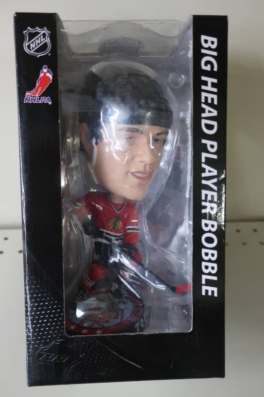 lot 523 image: Jonathan Toews Big Head Bobblehead