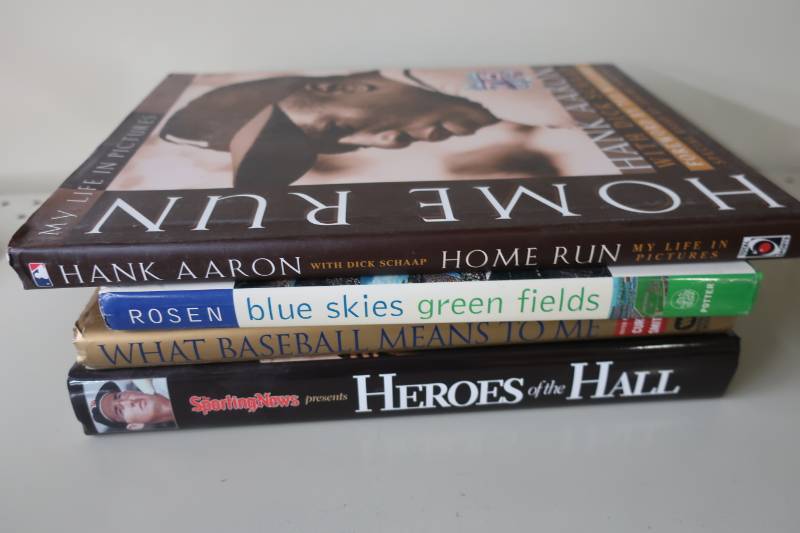 lot 536 image: 4 Baseball Coffee Table Books