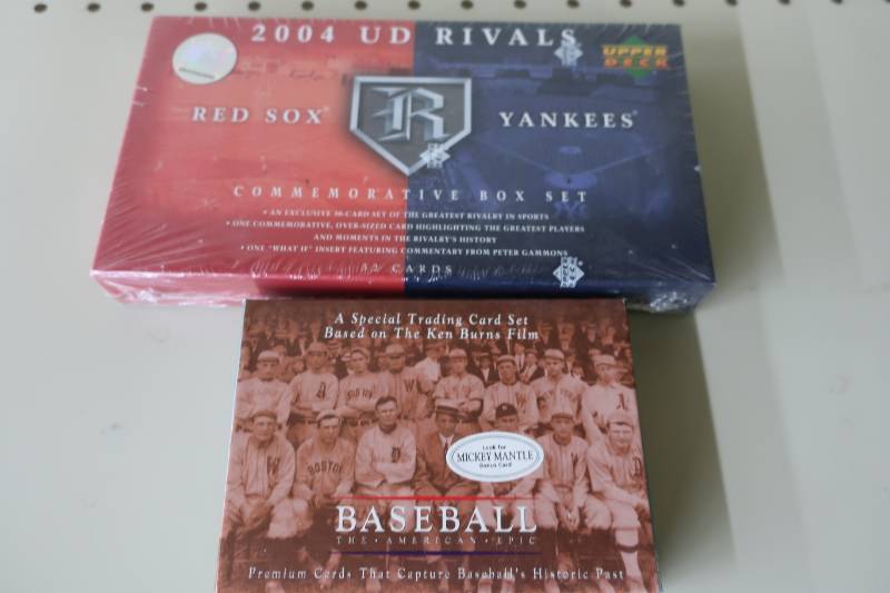 lot 550 image: Two Special Baseball Cards Sets